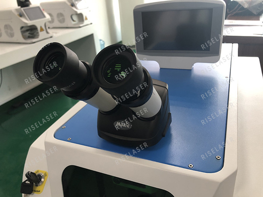 200w YAG Jewelry Laser Soldering Machine With High Clear CCD