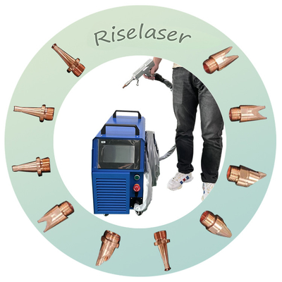 Luchtkoeling 800W 1200W 1500W 2000W Lasersweismachine draagbaar voor roestvast staal