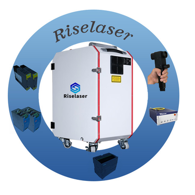 1064±5nm 50W Handheld Laser Reiniging Machine Handheld Portable Laser Rust Removal Machine