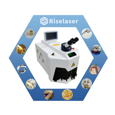 Desktop Juwelen Lasersweismachine Voor Goud 1064nm YAG Laser Koreaanse Taal