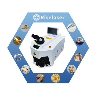 150w Mini One Desktop Style Juwelen Lasersweismachine Voor Gouden Zilveren Diamant