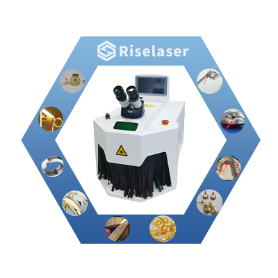 Draagbare goud zilver laser lassen machine 150w laser solderen machine voor sieraden
